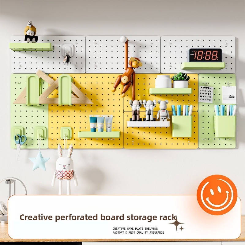 Home Office Kitchen - Hole Board DIY Metal Plate Living