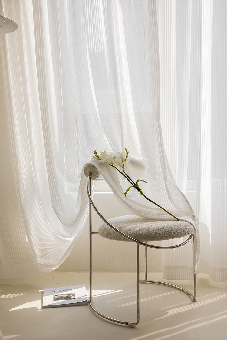 Home Office Ye - Vertical blinds white fantasy curtains living