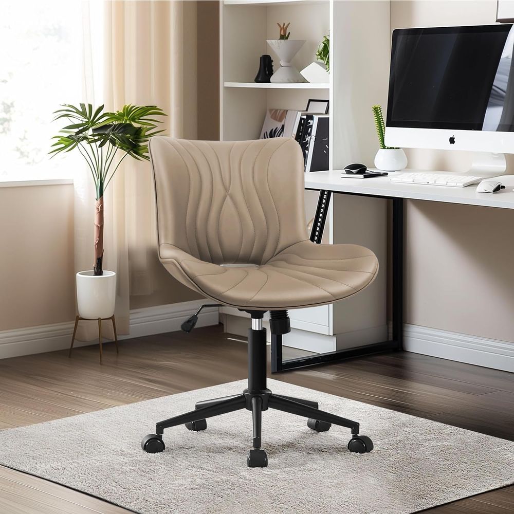 Home Office Ergonomics - Ergonomic Height-Adjustable Swivel Desk Chair with