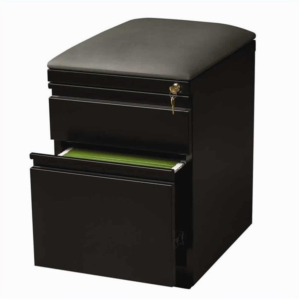 Drawer Pedestal Cabinet - Mobile Pedestal File Cabinet 2-Drawer Box/File