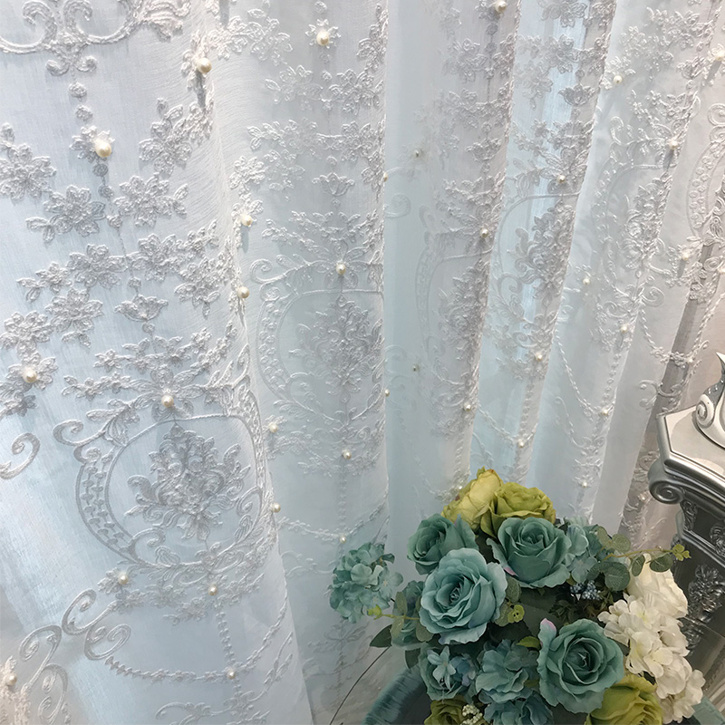 Home Office Rate 2025 - Curtains 2025 New French Romantic Tulle