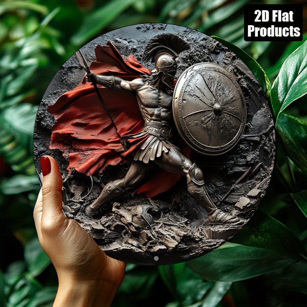 Home Office Kitchen - Spartan Warrior Round, A Classic Christmas