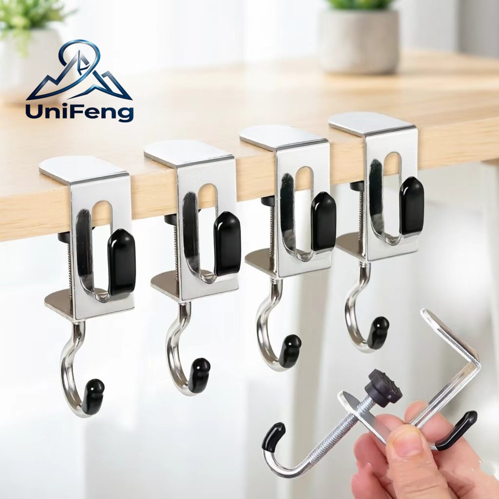 Home Office Headset - 1/10x Adjustable Desk Edge Hook Gaming