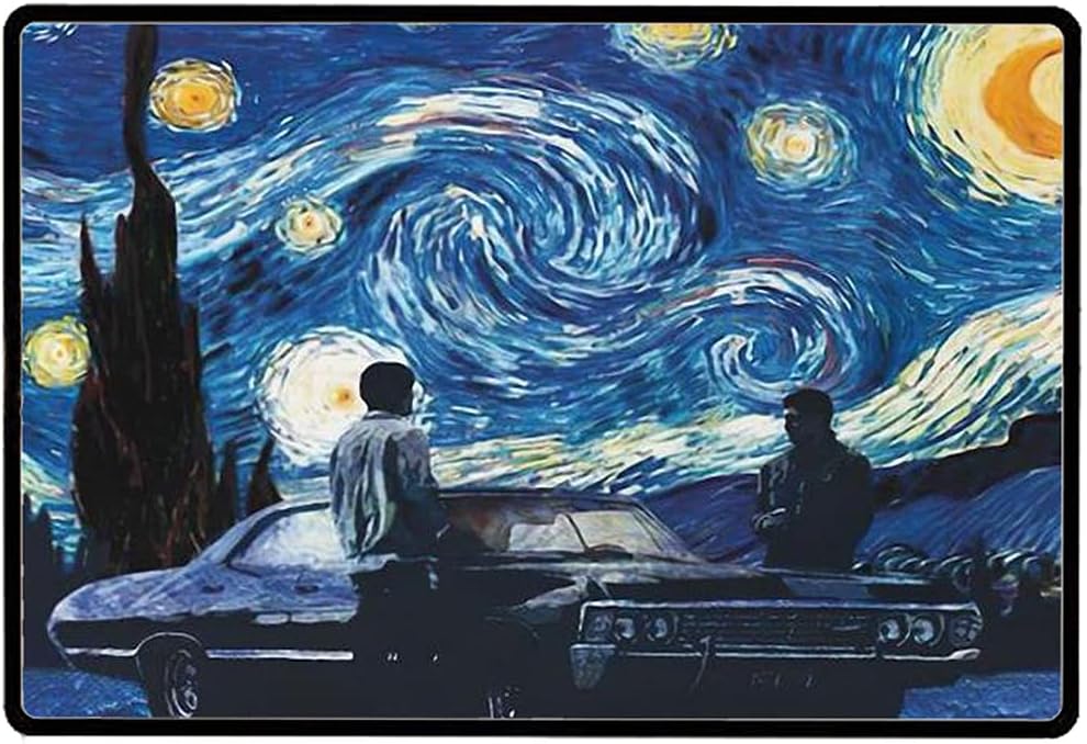 Home Office Kitchen - Winchester Supernatural The Starry Night Vintage