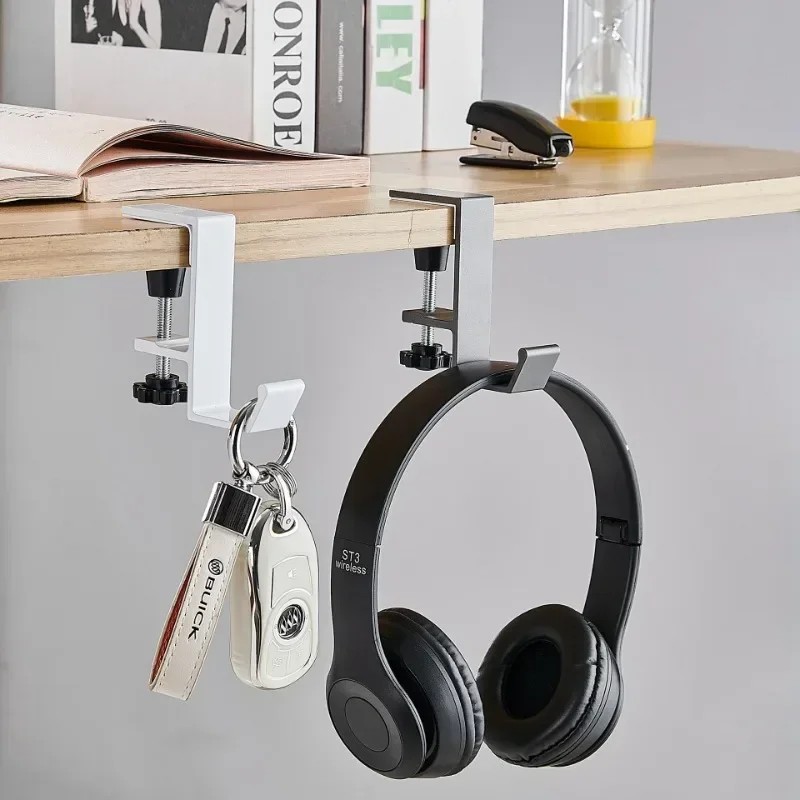 1/2pc Adjustable Desk Edge Hoo - Home Office Headset 评论和价格