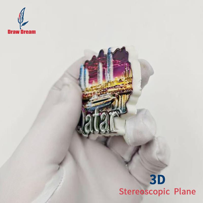 1Pc Qatar 3D Stereo Refrigerat - Home Office Qatar Travel 评论和价格