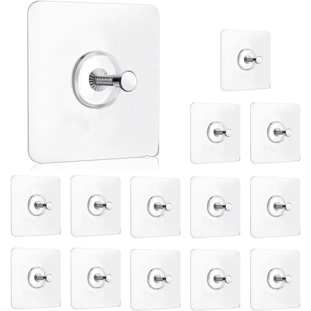 14 Pack Adhesive Wall Hooks No - Home Office Kitchen 评论和价格