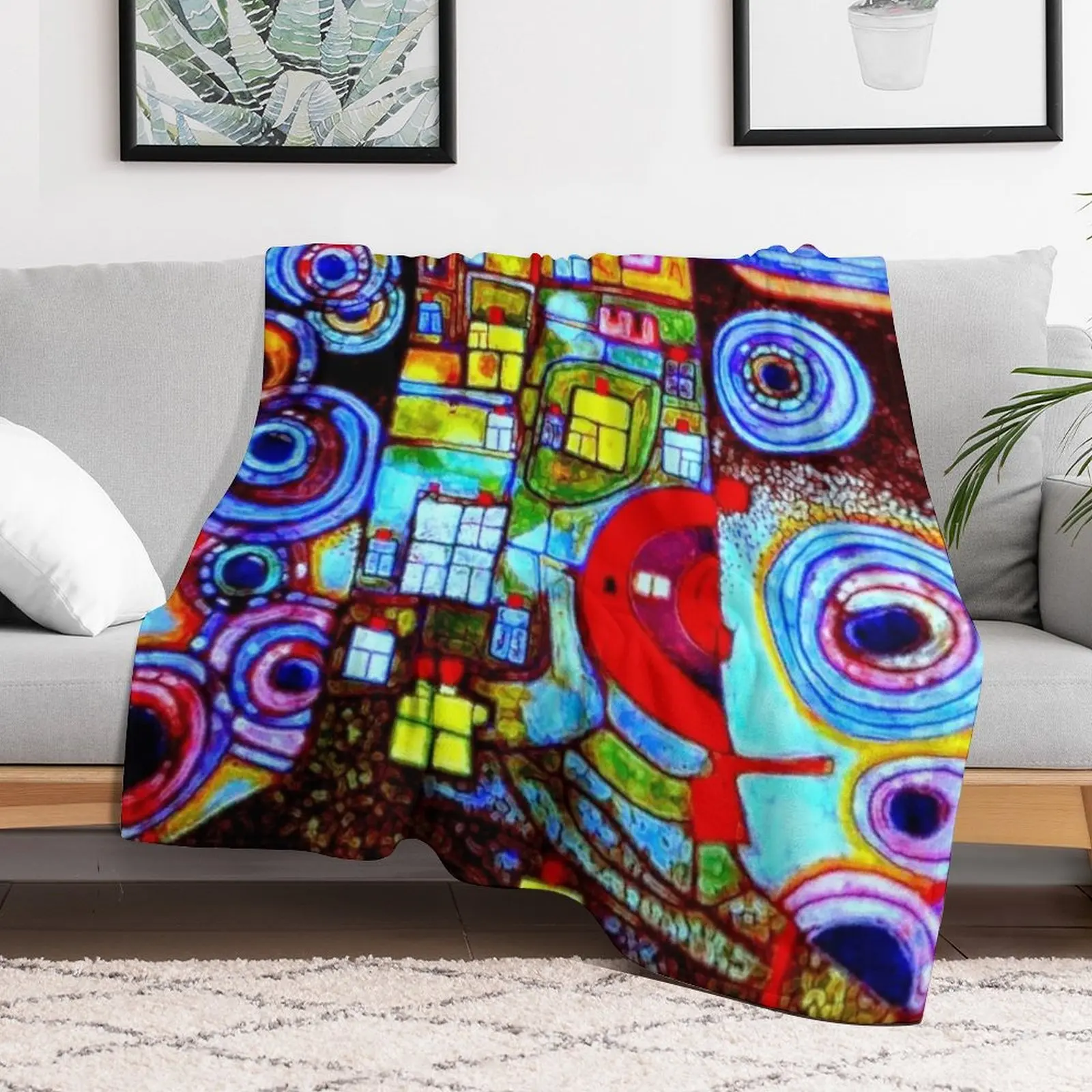 Qatar 813 neon Throw Blanket W - Home Office Qatar Travel 评论和价格