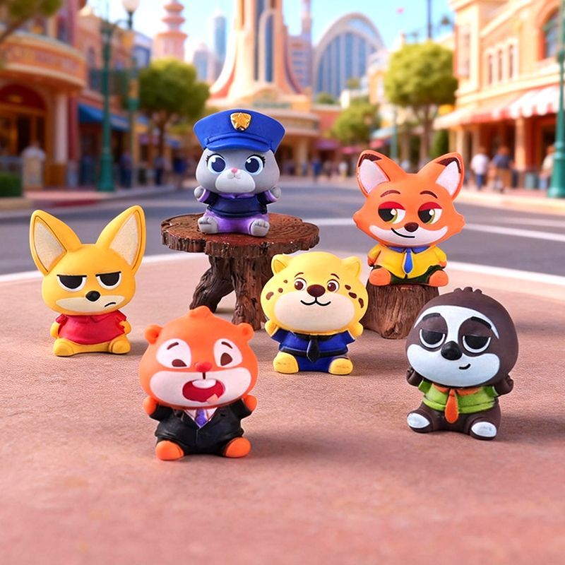 New Zootopia resin mini figure - Home Office Romance Manga 评论和价格