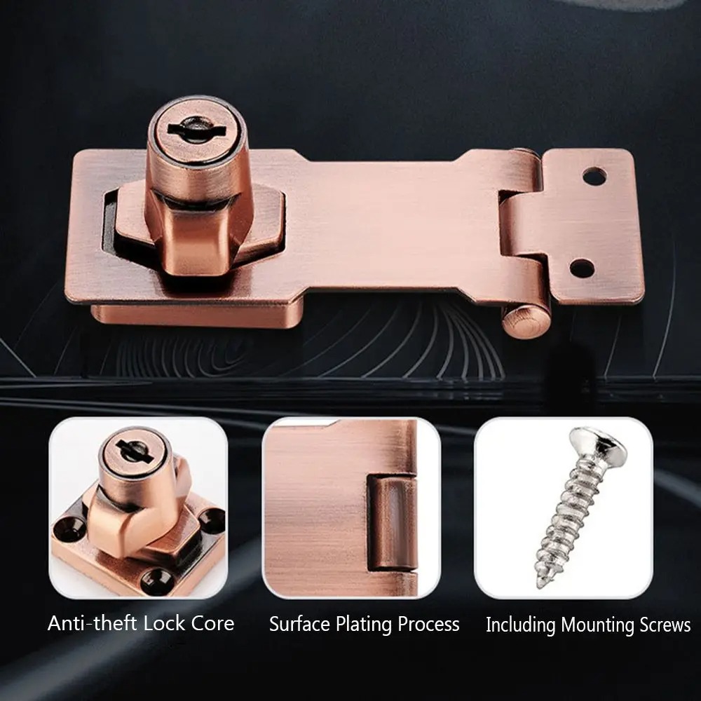 Zinc Alloy Keyed Hasp Lock Pun - Home Office Immigration 评论和价格