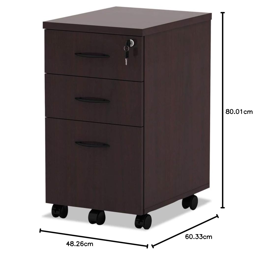 Mobile Pedestal File Cabinet 3 - Drawer Pedestal Cabinet 评论和价格