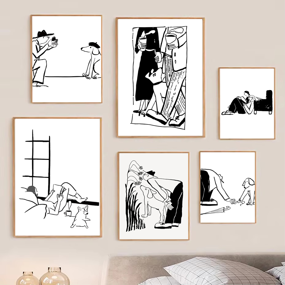 1pc Scandinavian Minimalist Ar - Home Office Romance Manga 评论和价格