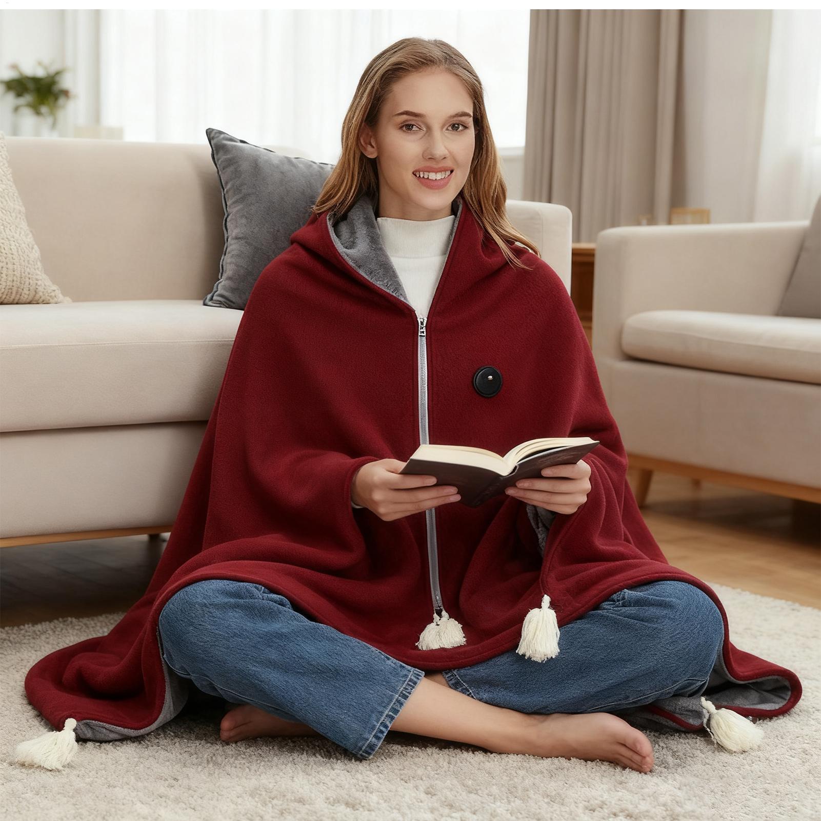 USB Heated Shawl 3-Level Safe  - Home Office With Sofa 评论和价格