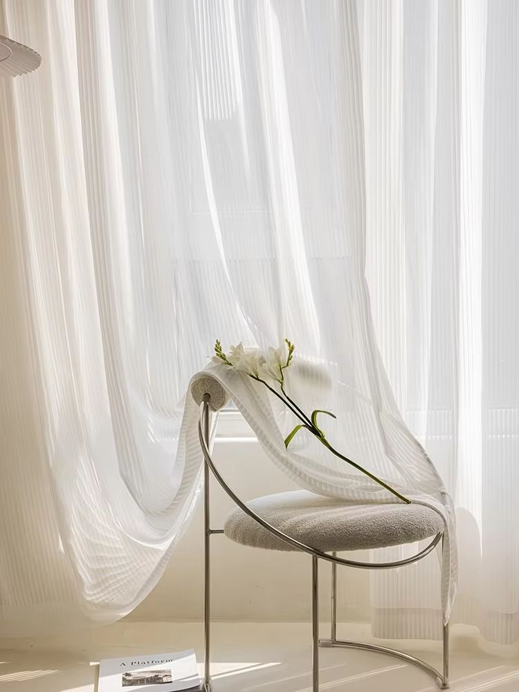 White fantasy curtains bedroom - Home Office Ye 评论和价格