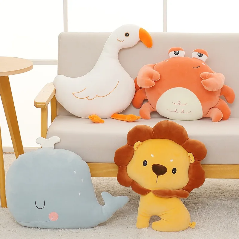 Plush Crab Goose Lion Whale Ca - Home Office With Sofa 评论和价格