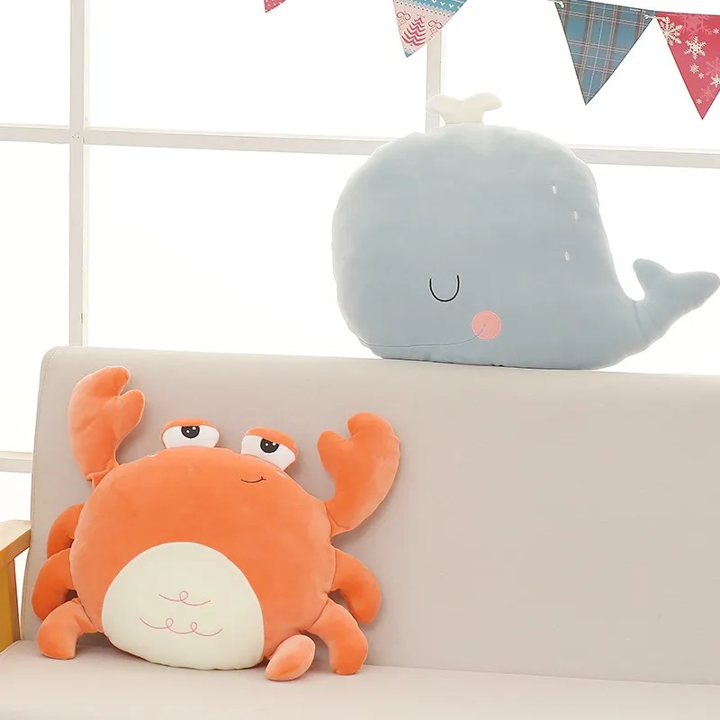 Plush Crab Goose Lion Whale Ca - Home Office With Sofa 评论和价格