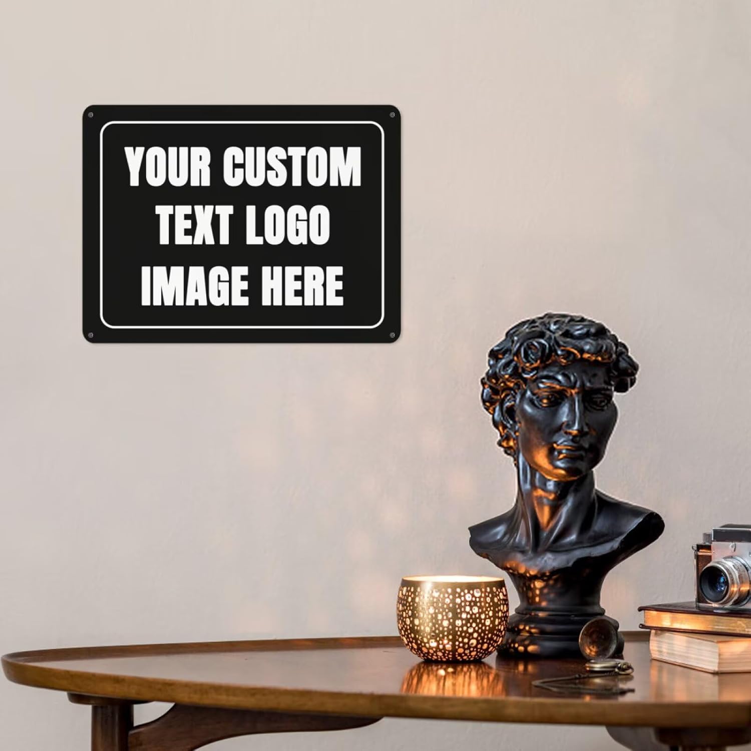 Custom Sign Personalized Metal - Home Office Kitchen 评论和价格