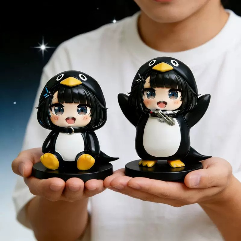 Guguga Little Penguin PVC Figu - Home Office Romance Manga 评论和价格