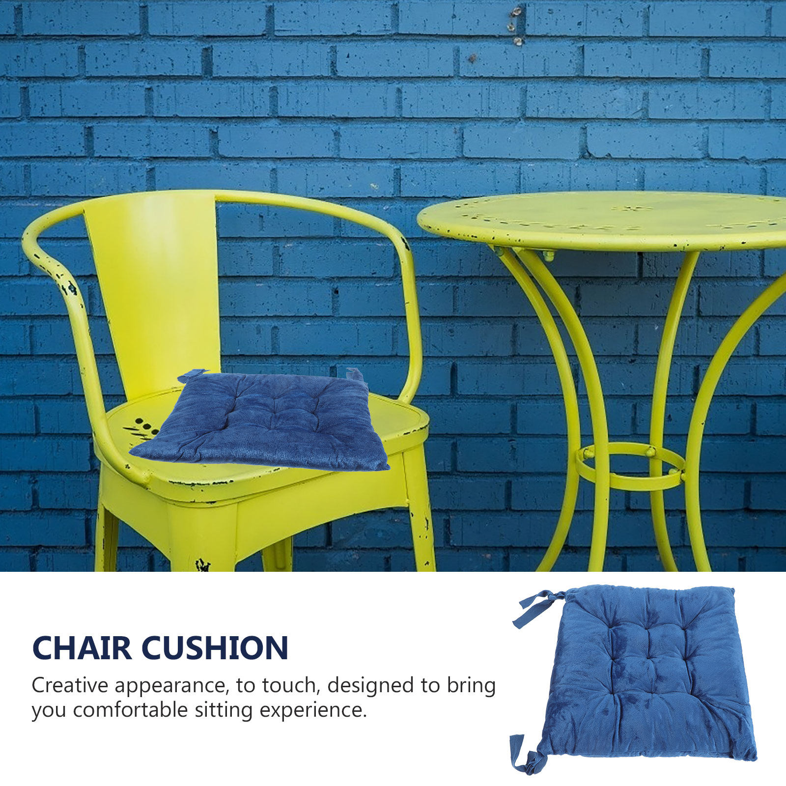 2Pcs Dining Chair Cushion Deco - Home Office With Sofa 评论和价格