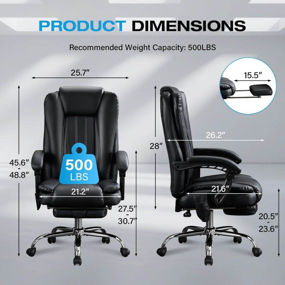 Luxury High-Back Ergonomic Cha - Home Office Ergonomics 评论和价格