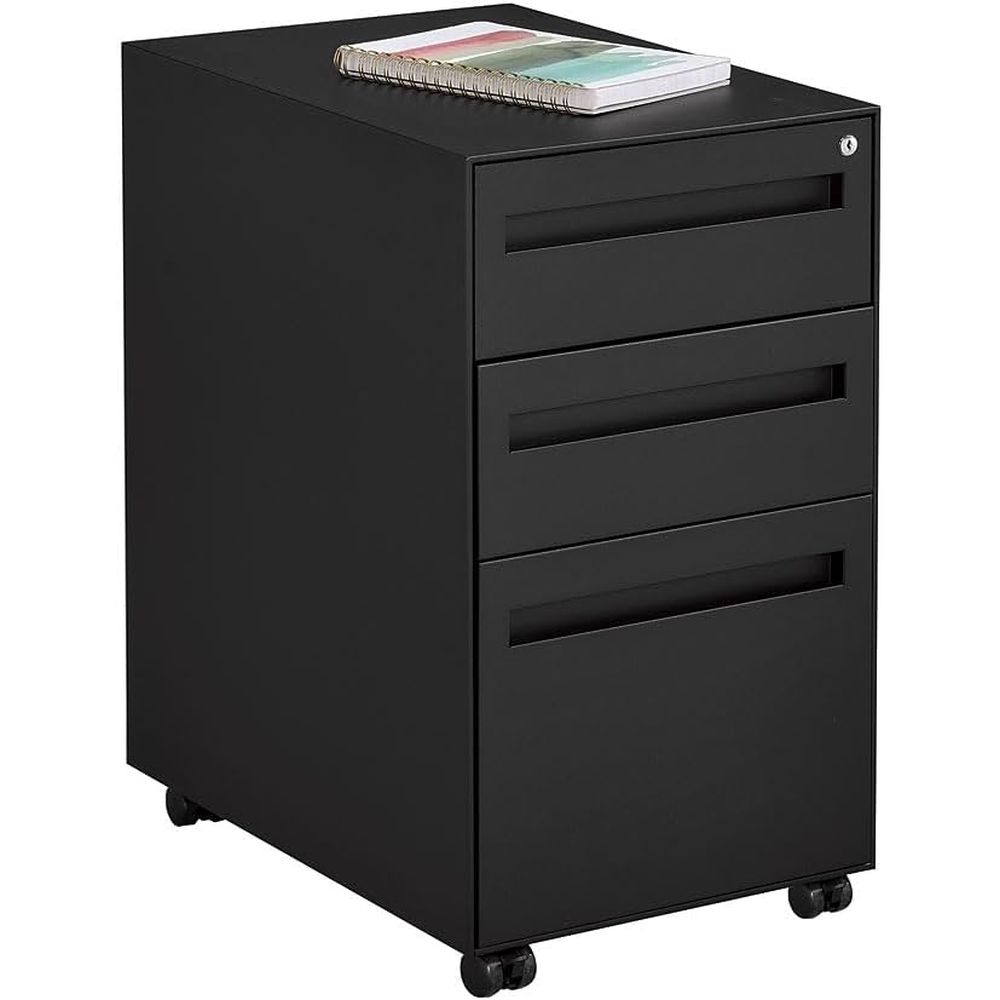 Pedestal Cabinet with Lock, 3  - Drawer Pedestal Cabinet 评论和价格