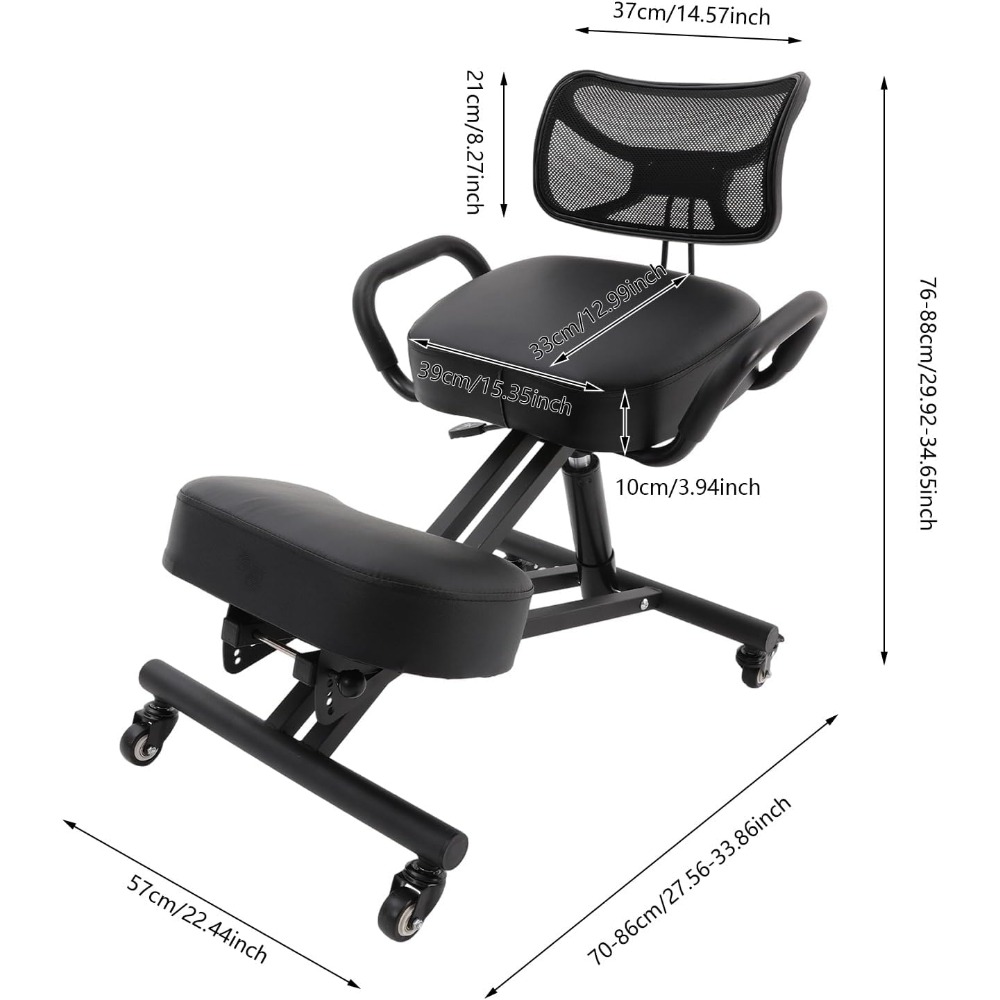 Ergonomic Kneeling Chair with  - Home Office Ergonomics 评论和价格