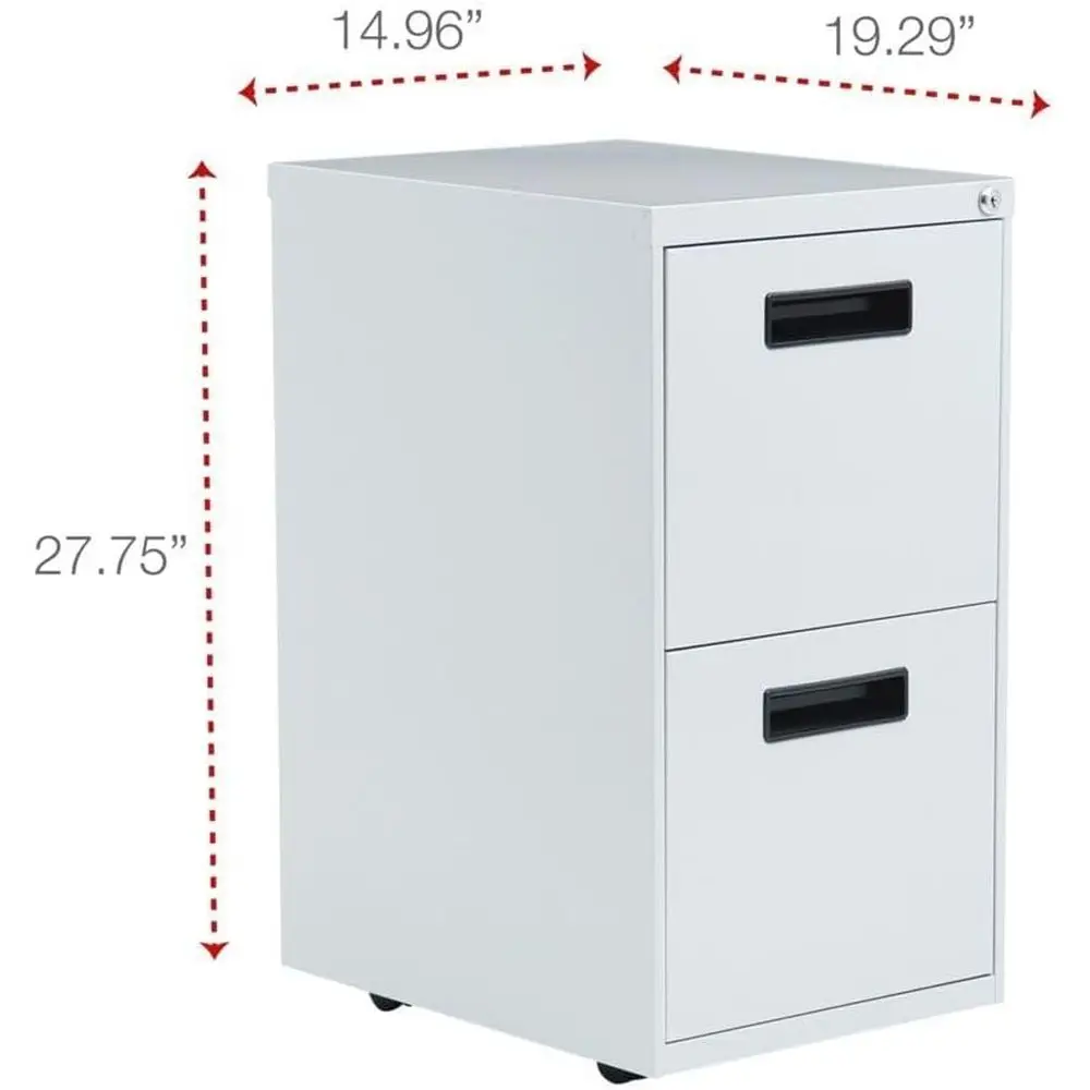 Gray Pedestal File Cabinet, 2  - Drawer Pedestal Cabinet 评论和价格