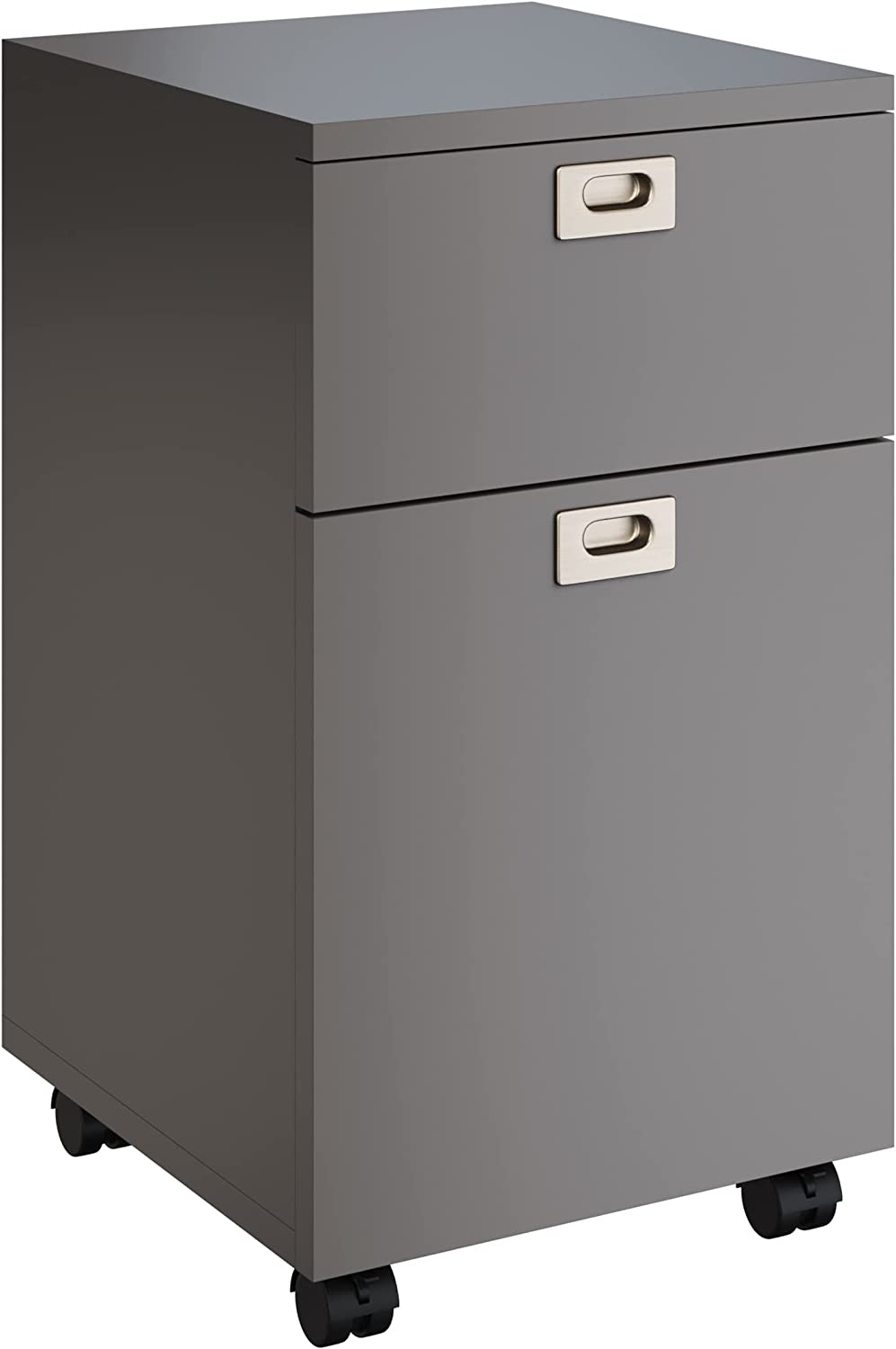 #￥File Cabinet 2 Drawers Woode - Drawer Pedestal Cabinet 评论和价格