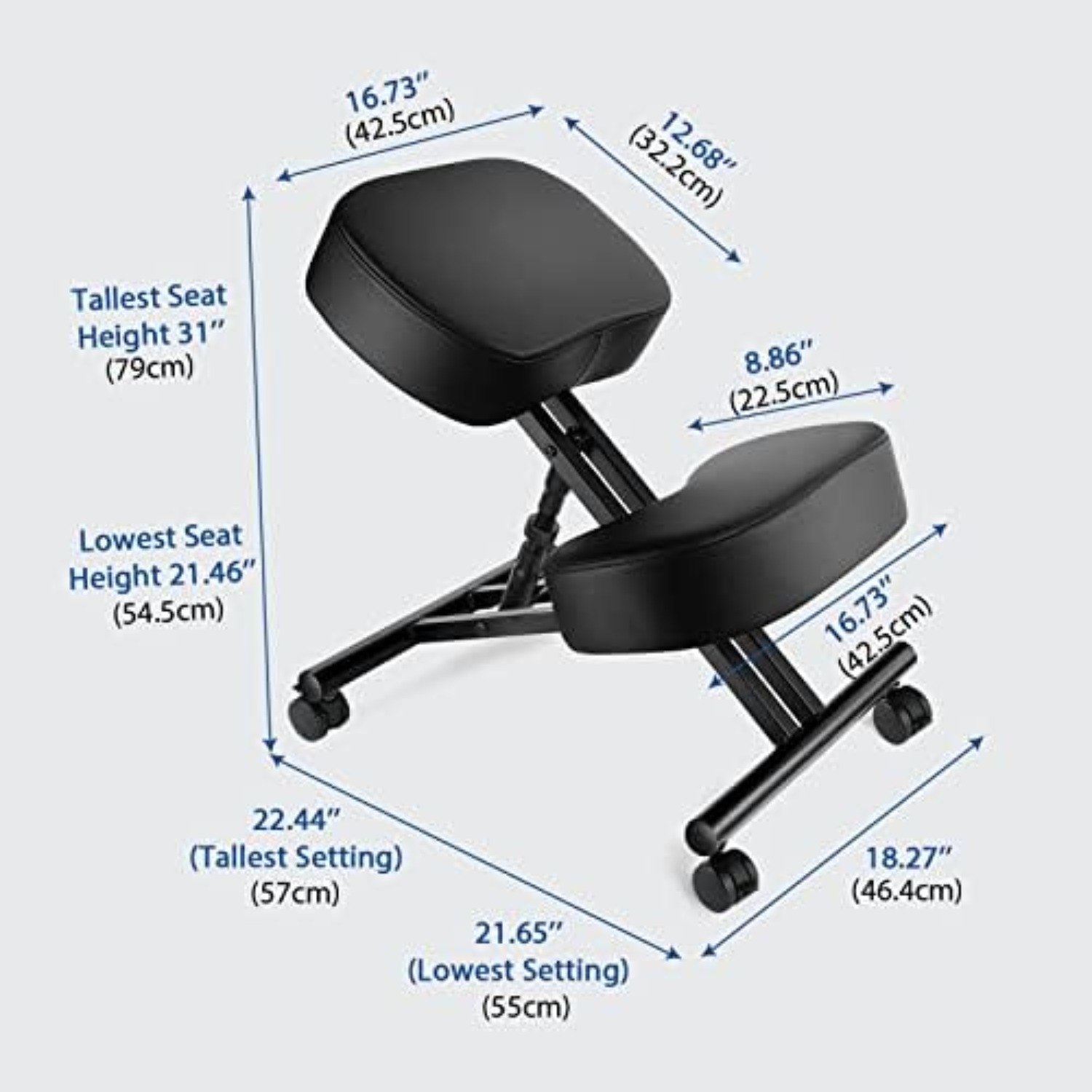Ergonomic Kneeling Chair, Medi - Home Office Ergonomics 评论和价格