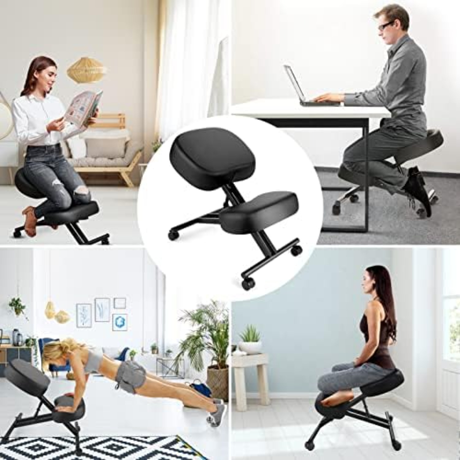 Ergonomic Kneeling Chair, Medi - Home Office Ergonomics 评论和价格