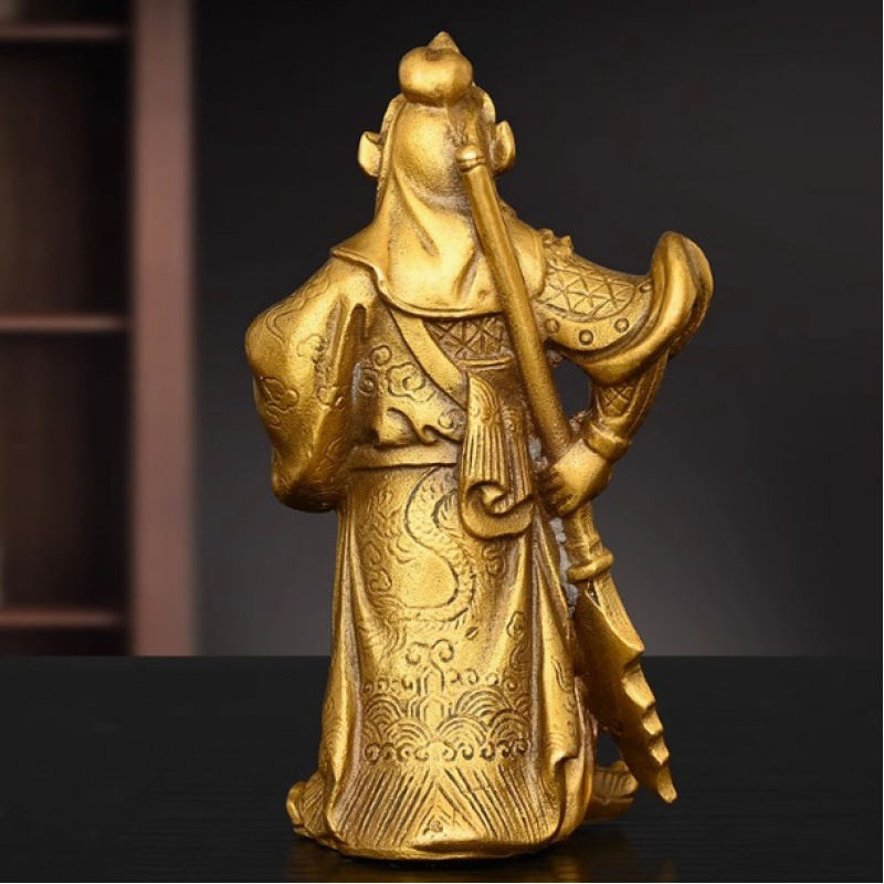 Saint Gong Figurine With Er Ye - Home Office Ye 评论和价格