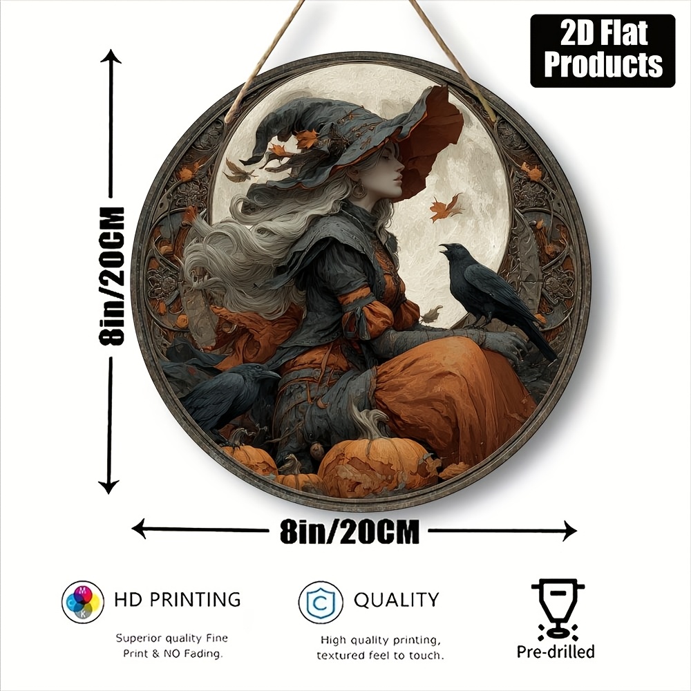 2D Flat, 1pc Vintage Witch-The - Home Office Ye 评论和价格