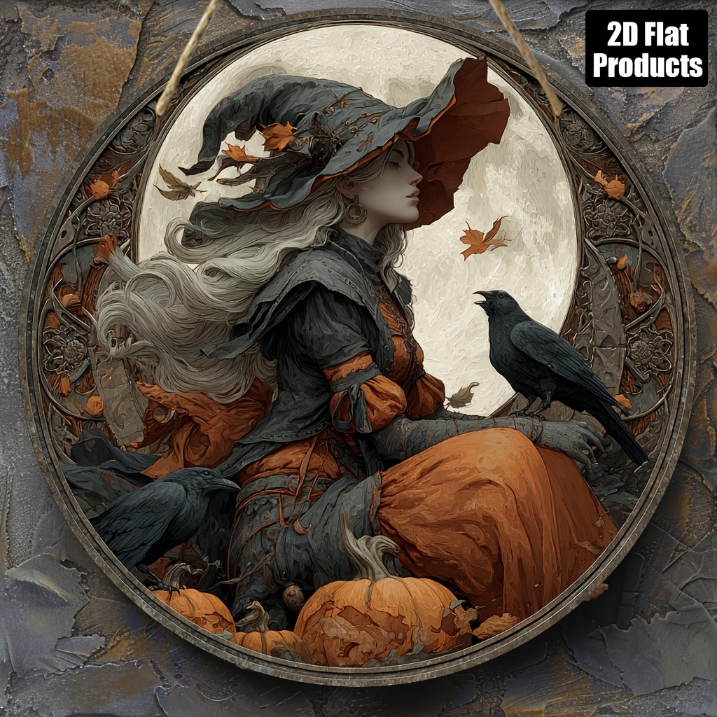 2D Flat, 1pc Vintage Witch-The - Home Office Ye 评论和价格