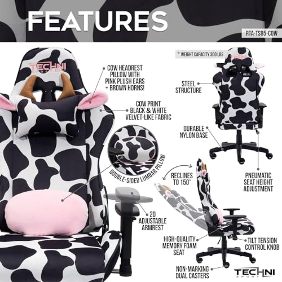 Gaming chair for home office u - Home Office Ergonomics 评论和价格