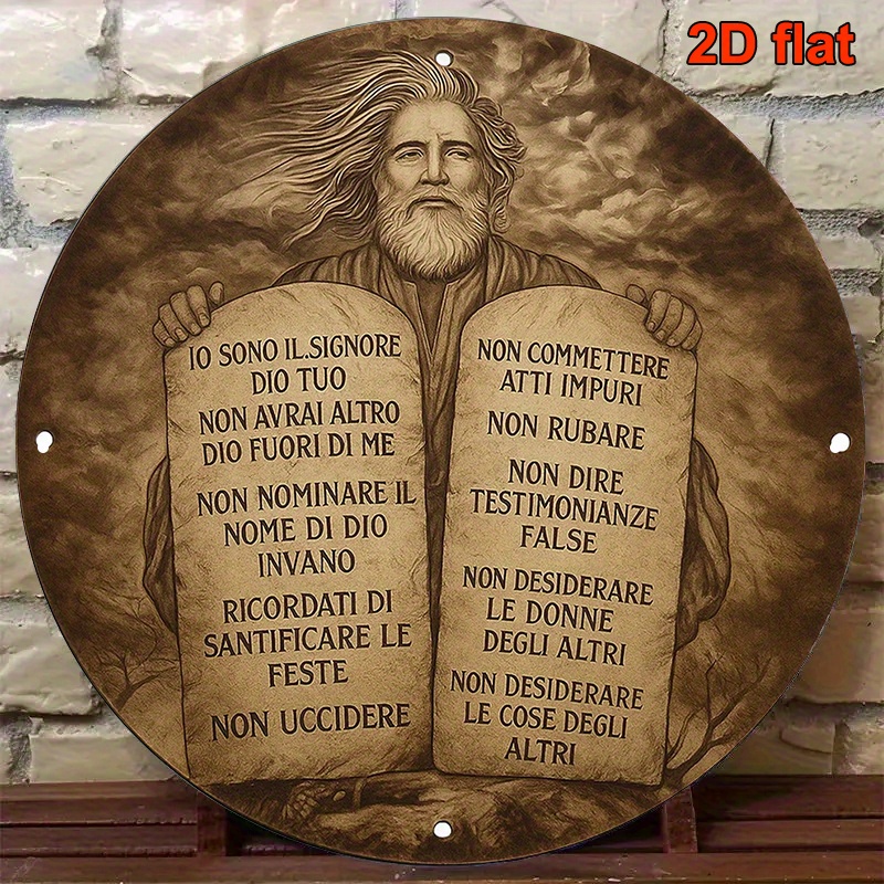 CIFBUY Rustic Italian Moses 10 - Home Office Art 评论和价格
