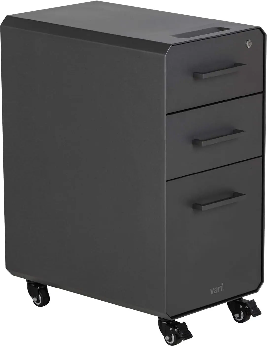 Slim File Cabinet - Three Draw - Drawer Pedestal Cabinet 评论和价格
