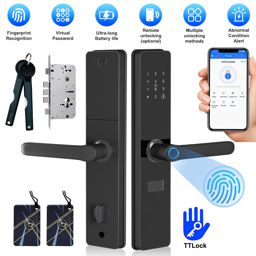 Smart Door Lock TTLock App Fin - Home Office Immigration 评论和价格