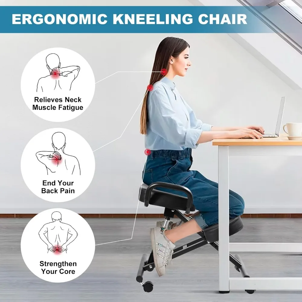 Ergonomic Kneeling Chair for P - Home Office Ergonomics 评论和价格