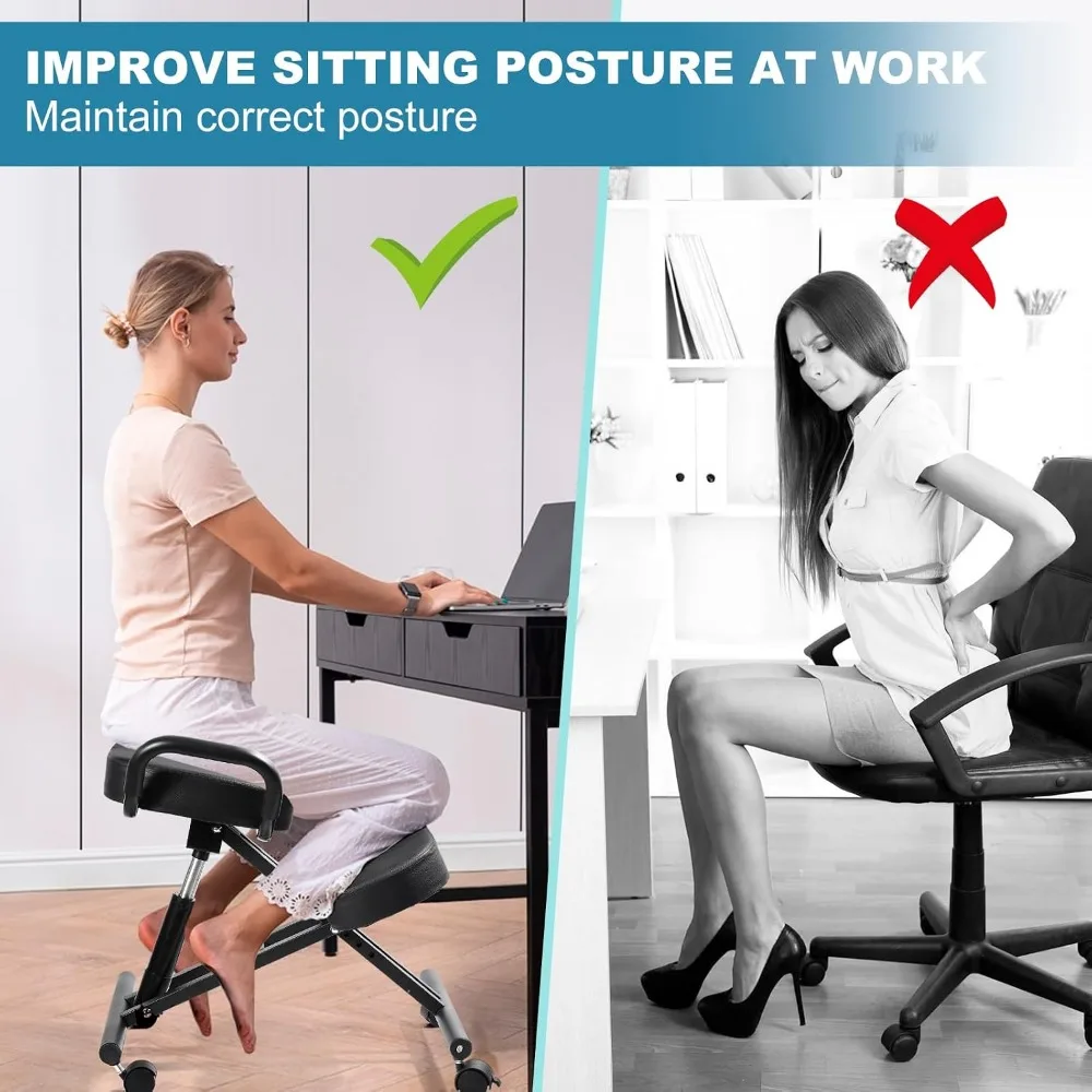 Ergonomic Kneeling Chair for P - Home Office Ergonomics 评论和价格