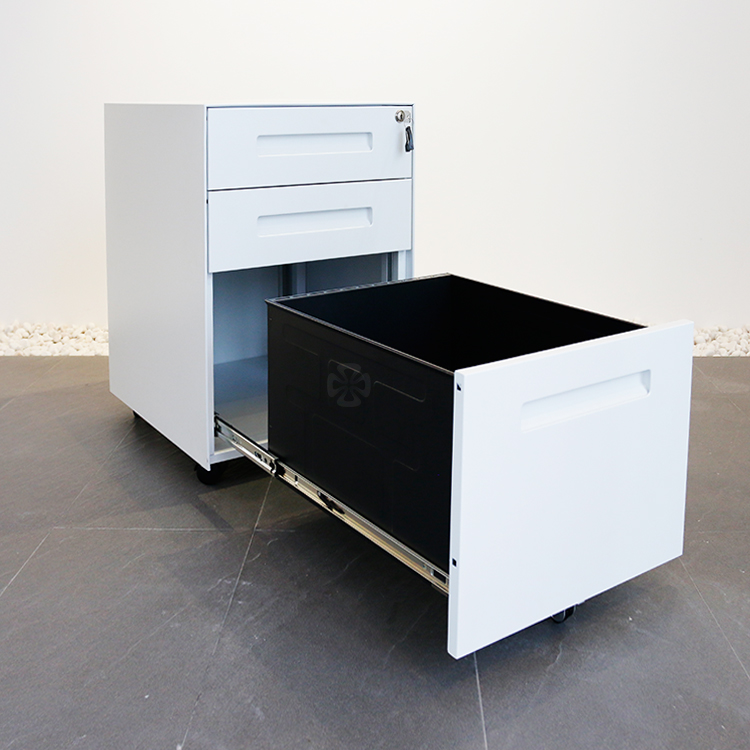 Modern Mobile Metal Pedestal w - Drawer Pedestal Cabinet 评论和价格