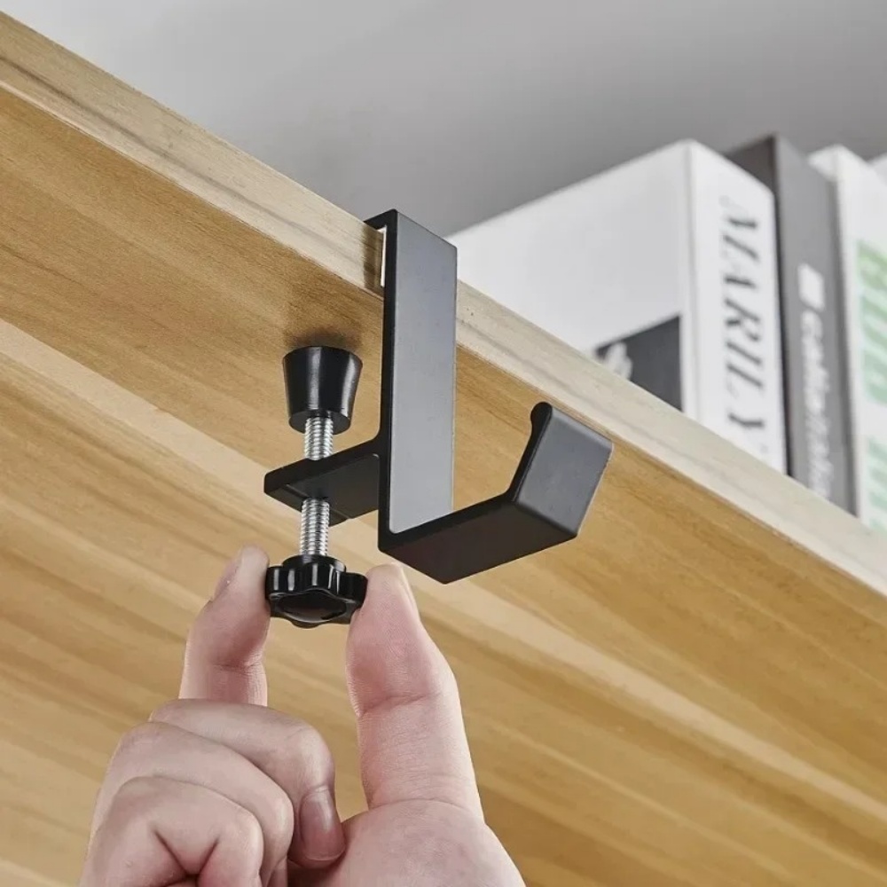 1/2pc Adjustable Desk Edge Hoo - Home Office Headset 评论和价格