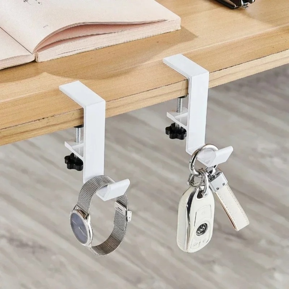 1/2pc Adjustable Desk Edge Hoo - Home Office Headset 评论和价格