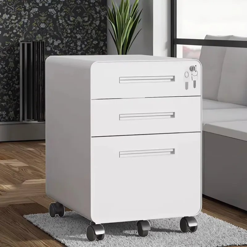 3 Drawer Mobile Pedestal Wheel - Drawer Pedestal Cabinet 评论和价格