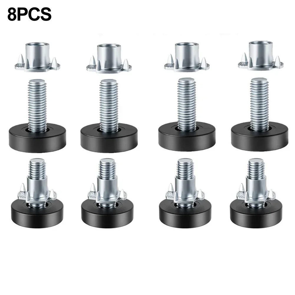 8PCS Adjustable Furniture Leve - Home Office With Sofa 评论和价格