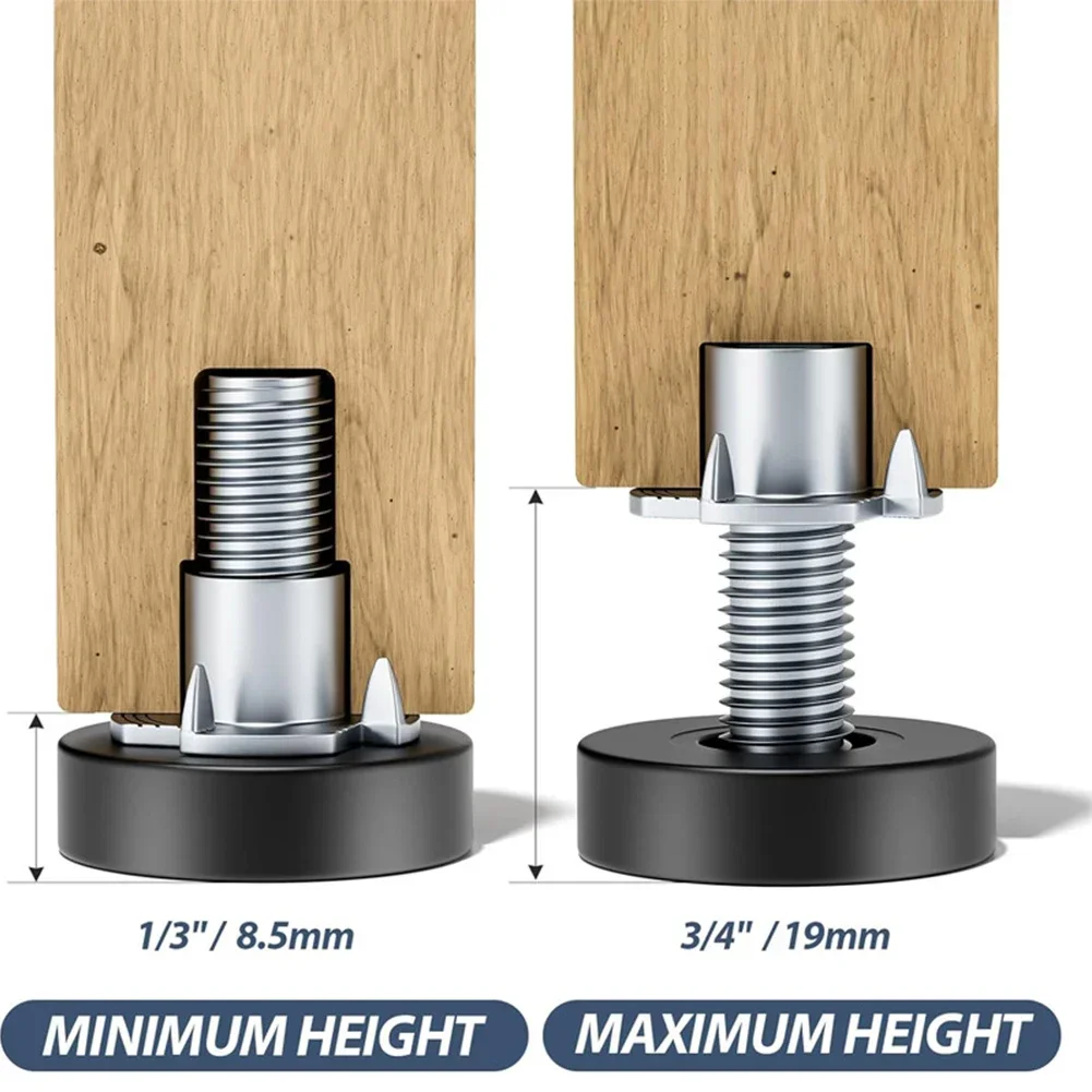 8PCS Adjustable Furniture Leve - Home Office With Sofa 评论和价格