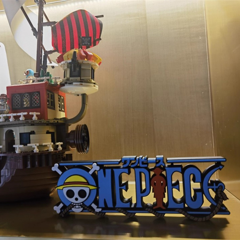 One Piece Logo Figure 3D Print - Home Office Romance Manga 评论和价格